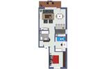 Etagenwohnung Recklinghausen Grullbad - 3.5 Zimmer, 66 m&sup2;, 561&euro; | Angebot:26623791
