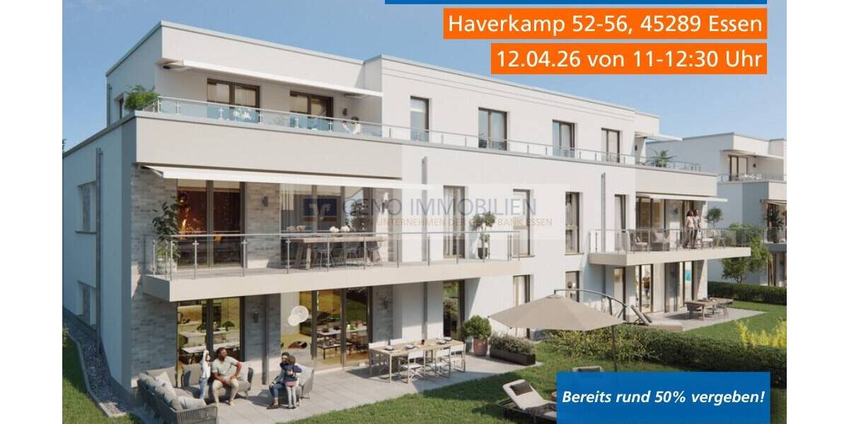 Etagenwohnung Essen / Burgaltendorf Burgaltendorf - 4 Zimmer, 127 m&sup2;, 685.000&euro; | Angebot:25708896
