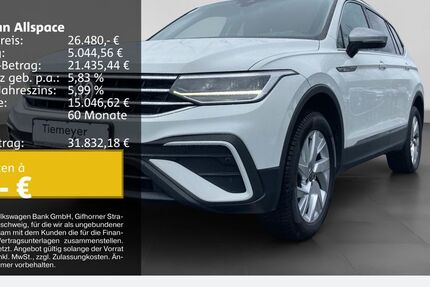 VW Tiguan Allspace 62.213 km 26.480 &euro; Bochum 44892