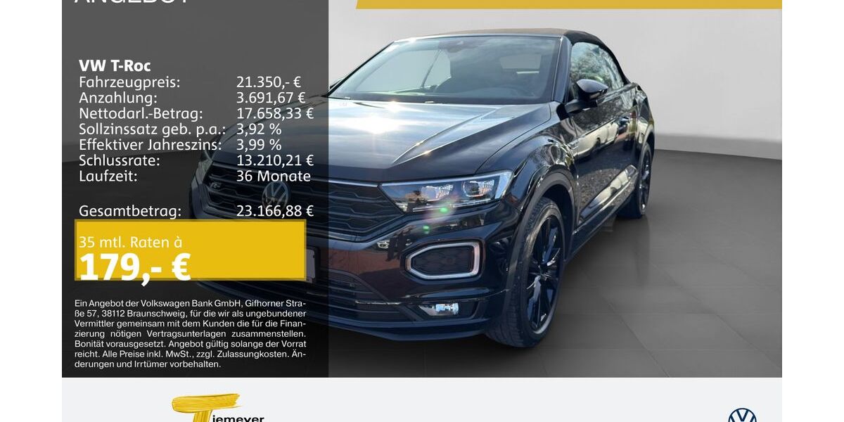 VW T-Roc 84.803 km 21.350 &euro; Recklinghausen 45663
