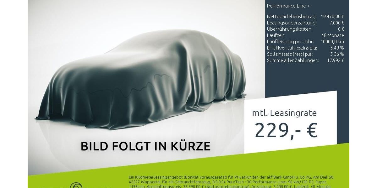 DS Automobiles DS4 21.185 km 18.777 &euro; Dortmund 44263