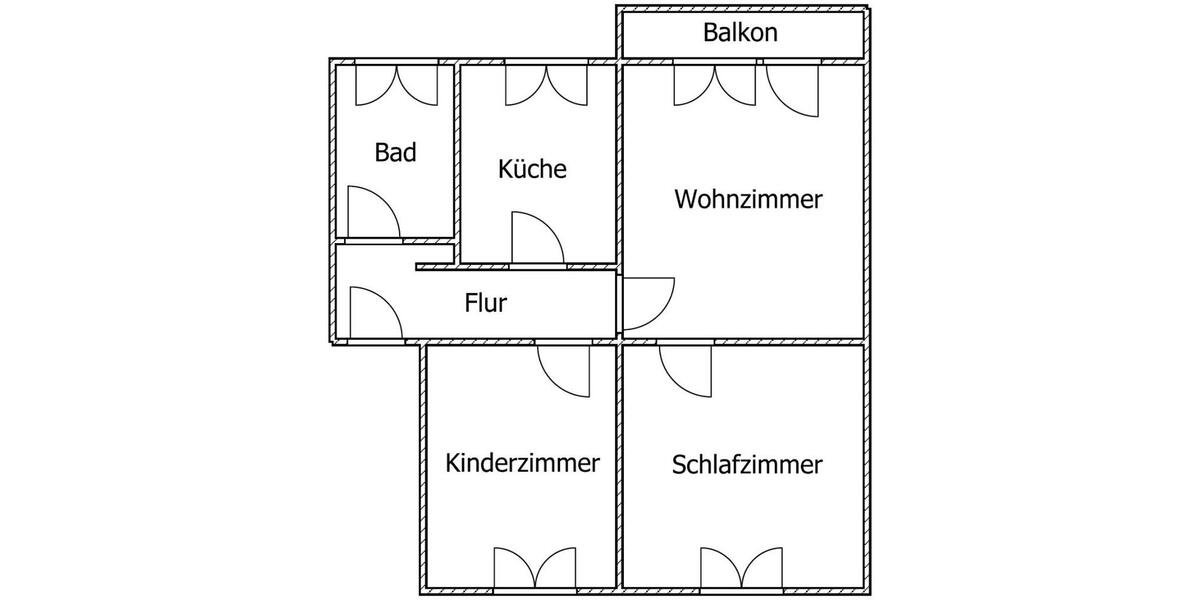 Etagenwohnung Marl Alt-Marl - 3 Zimmer, 62 m&sup2;, 464&euro; | Angebot:26702977