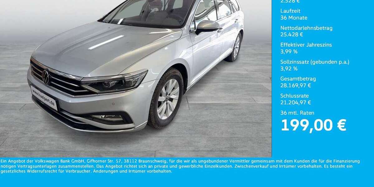 VW Passat Variant 65.189 km 27.956 &euro; Bergkamen 59192
