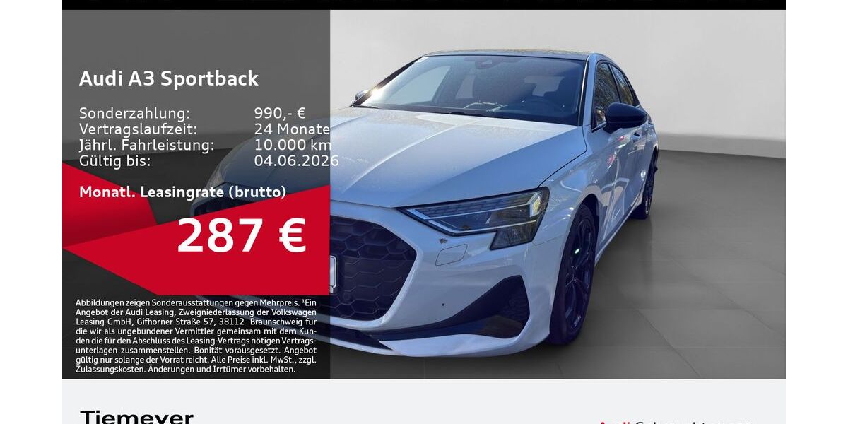 Audi A3 12.147 km 34.820 &euro; Gelsenkirchen 45894
