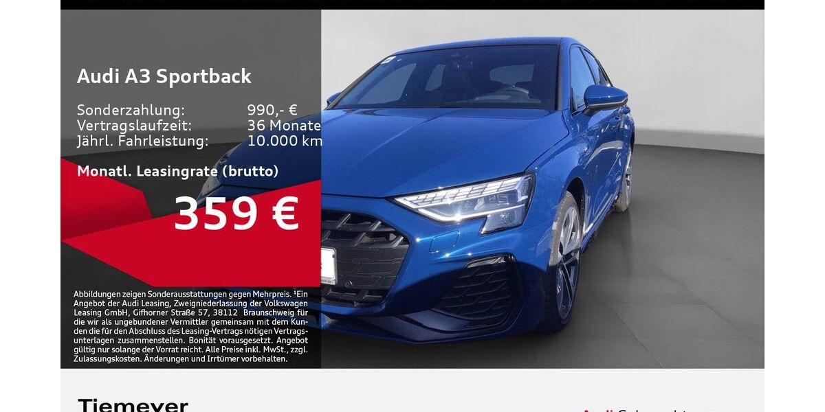 Audi A3 7.390 km 42.420 &euro; Gelsenkirchen 45894