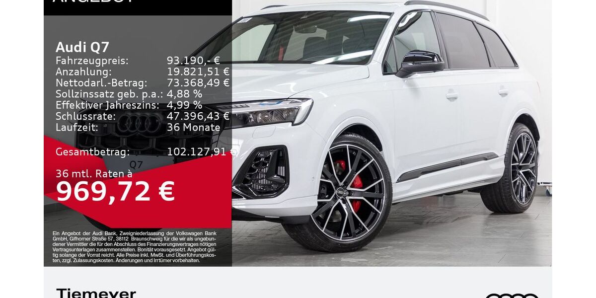 Audi Q7 9.999 km 92.990 &euro; Bochum 44809