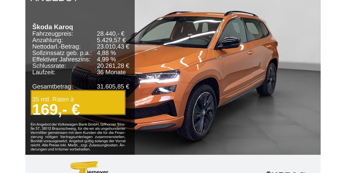 Skoda Karoq 58.380 km 28.440 &euro; Bochum 44809