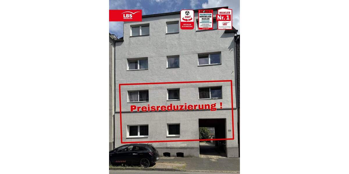 Etagenwohnung Recklinghausen König-Ludwig - 5 Zimmer, 131 m&sup2;, 130.000&euro; | Angebot:25695370