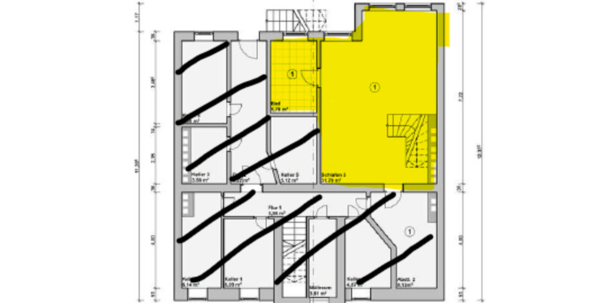 Erdgeschoßwohnung Dortmund Innenstadt Ost - 4 Zimmer, 155 m&sup2;, 1.400&euro; | Angebot:24803290